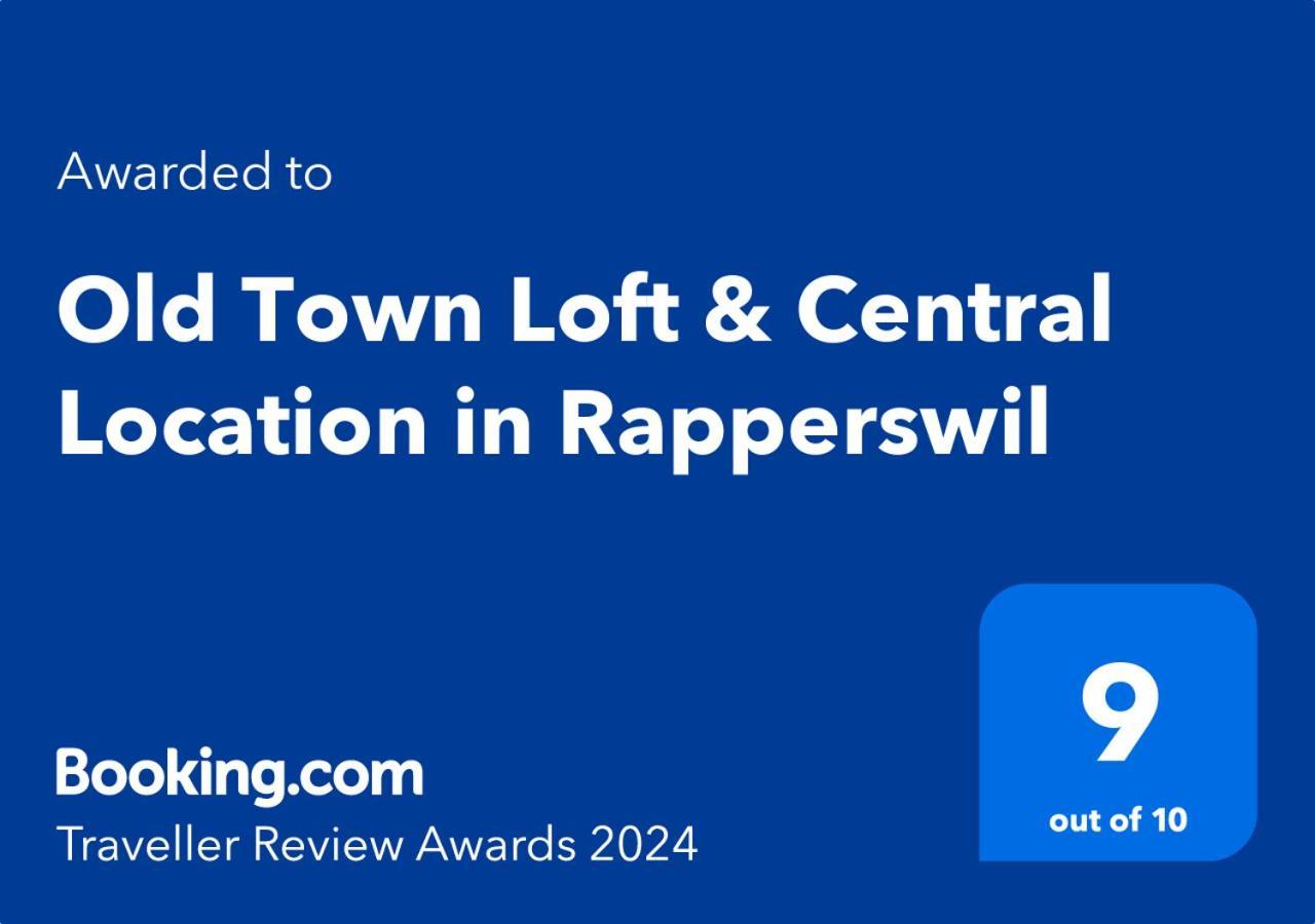 Old Town Loft & Central Location In Rapperswil エクステリア 写真